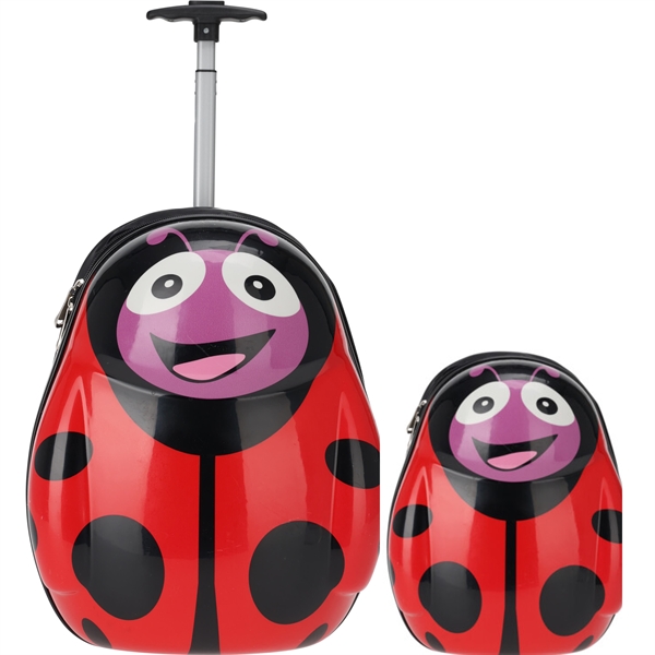 Koffert & Ryggsekksett for barn, Ladybug