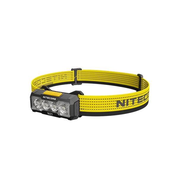 Nitecore NU27 600 Lumen flerfarget hodelykt (3000K/4500K/6500K)