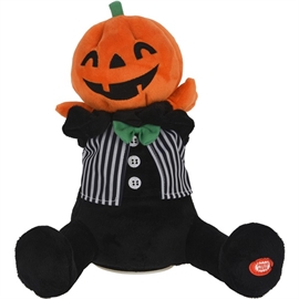 Halloween Figur 28 cm med Lyd & Bevegelse: Crosses Arms  