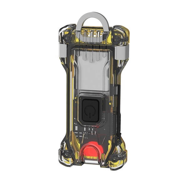 Armytek Zippy WR Nøkkelring Lys, Gul med Forlengelsessett