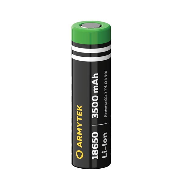 Armytek 18650 Li-Ion 3500mAh oppladbart batteri