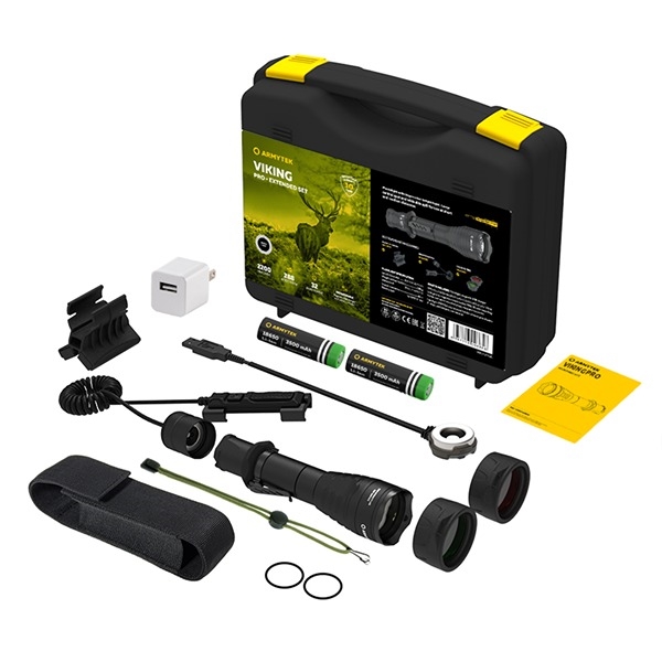 Armytek Viking Pro Taktisk lyssett, hvitt lys