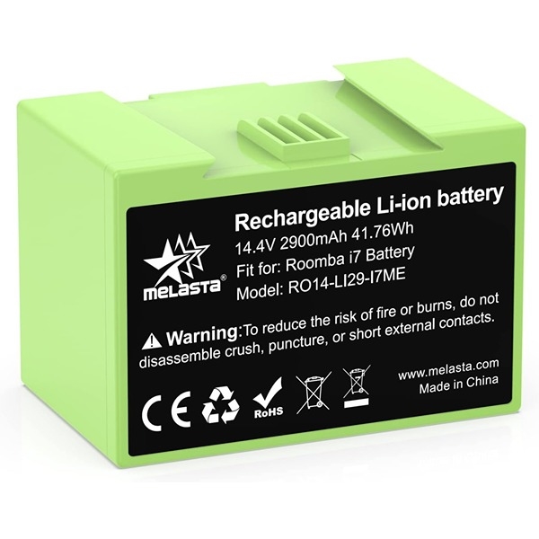 IRobot Roomba Li-ion-batteri 2900 mAh Kompatibel for e- og i-serien 