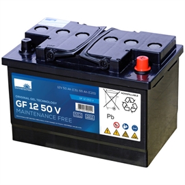 Sonnenschein GF12 050V GEL batteri 55Ah